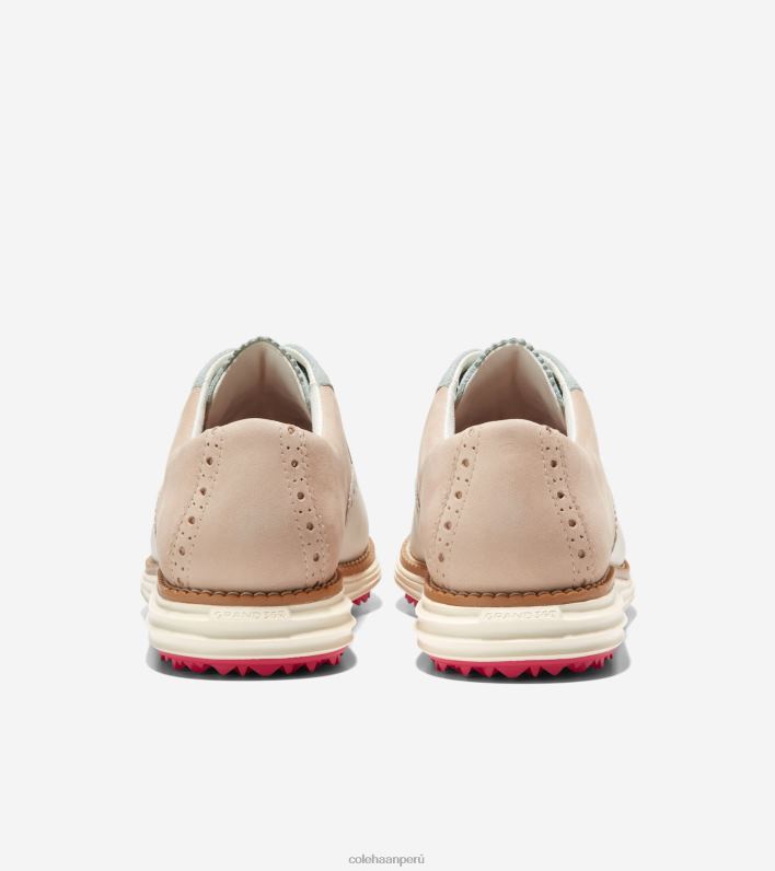 mujer cristal-marfil azul sésamo Cole Haan zapato de golf oxford de ala corta originalgrand calzado 8FVV213