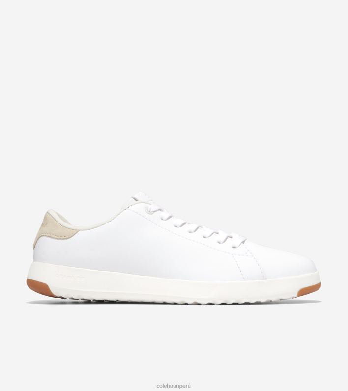 mujer cuero blanco óptico Cole Haan tenis grandpro calzado 8FVV147