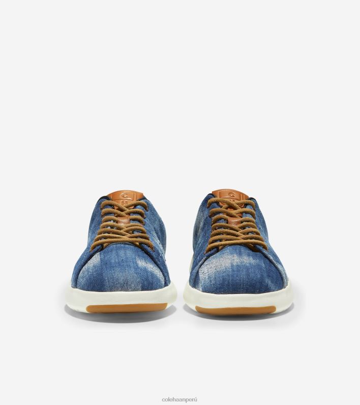 mujer estampado añil textil-mezquite cuero-marfil Cole Haan tenis grandpro calzado 8FVV148