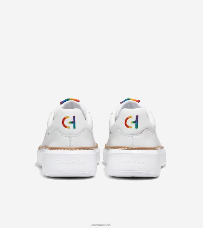 mujer orgullo blanco multicolor Cole Haan tenis grandpro topspin calzado 8FVV22