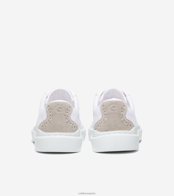 mujer paloma blanca óptica Cole Haan tenis grandpro rally con puntera en t calzado 8FVV37
