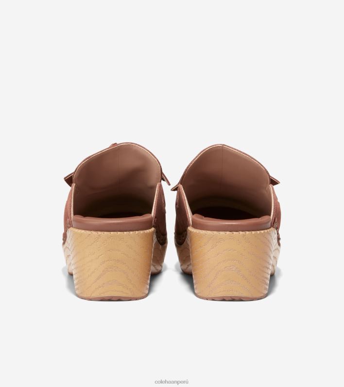 mujer gamuza secoya Cole Haan zueco de sensación de nube calzado 8FVV209